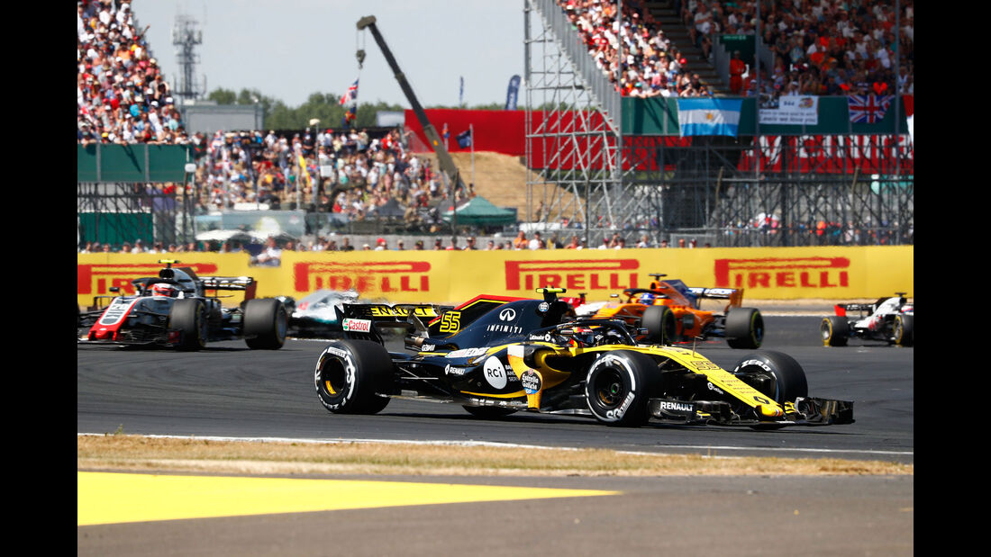 Carlos Sainz - Renault - GP England 2018 - Silverstone - Rennen