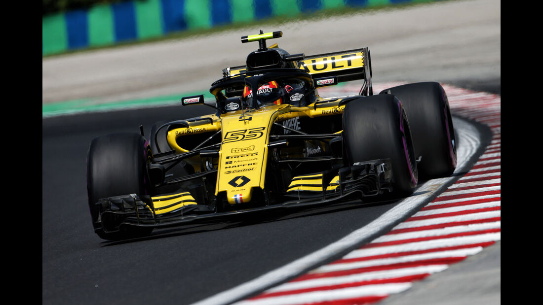 Carlos Sainz - Renault - GP Ungarn - Budapest - Formel 1 - Freitag - 27.7.2018