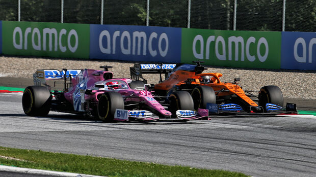 Carlos Sainz & Sergio Perez - Formel 1 - GP Österreich - Spielberg - 5. Juli 2020