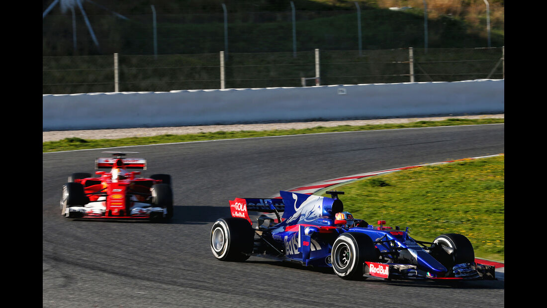 Carlos Sainz - Toro Rosso - F1-Test - Barcelona - 27. Februar 2017