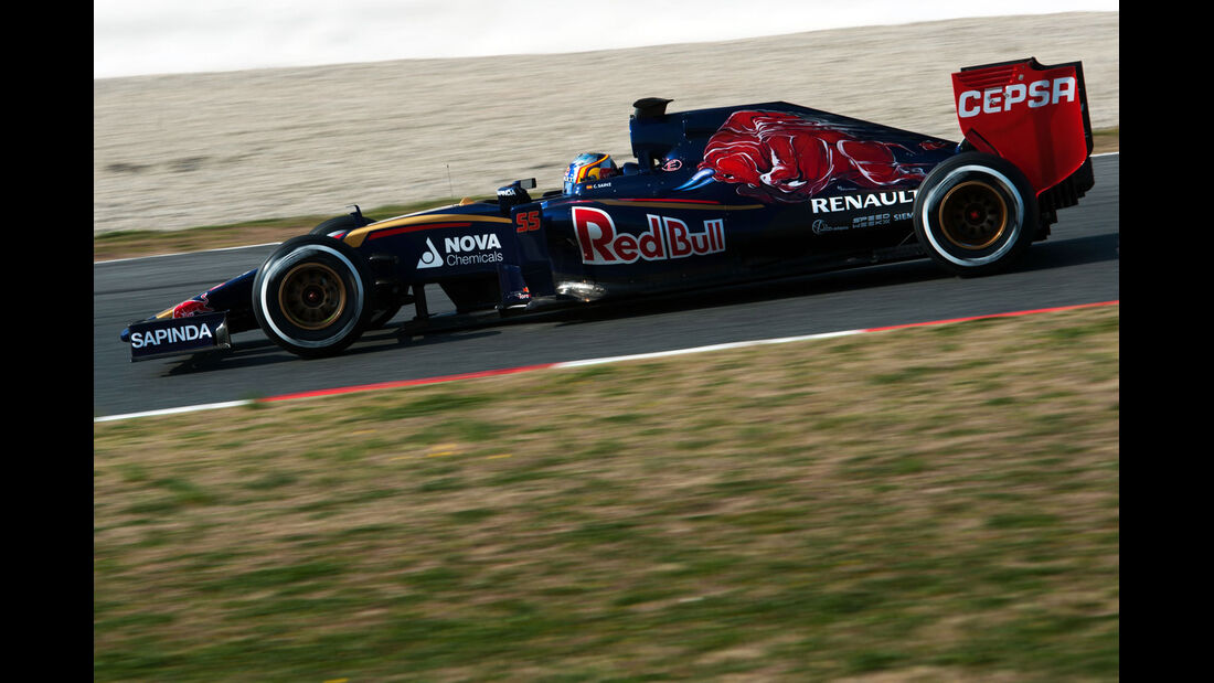 Carlos Sainz - Toro Rosso - Formel 1-Test - Barcelona - 20. Februar 2015