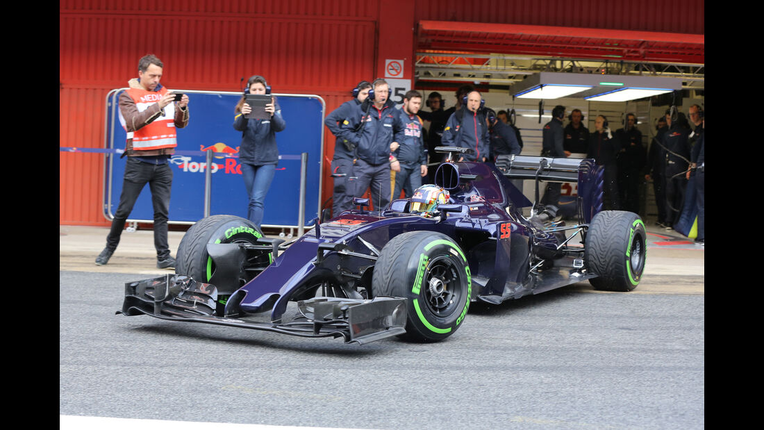 Carlos Sainz - Toro Rosso - Formel 1-Test - Barcelona - 22. Februar 2016