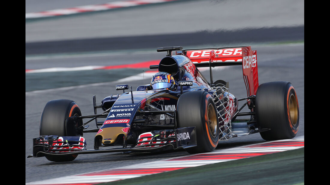 Carlos Sainz - Toro Rosso  Formel 1-Test - Barcelona - 26. Februar 2015