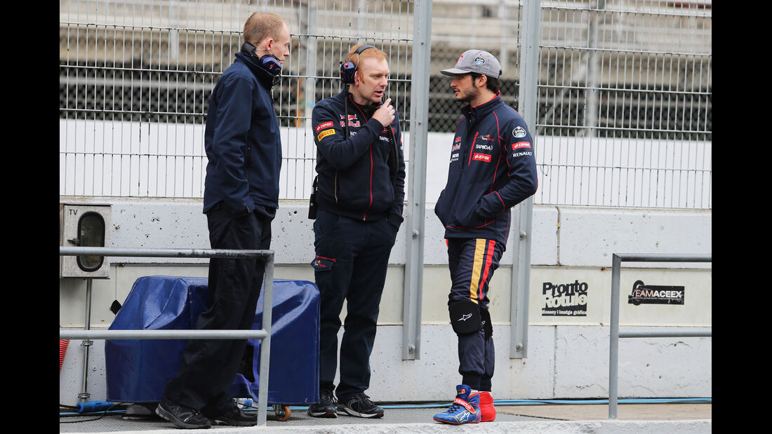 Carlos Sainz  - Toro Rosso  Formel 1-Test - Barcelona - 26. Februar 2015