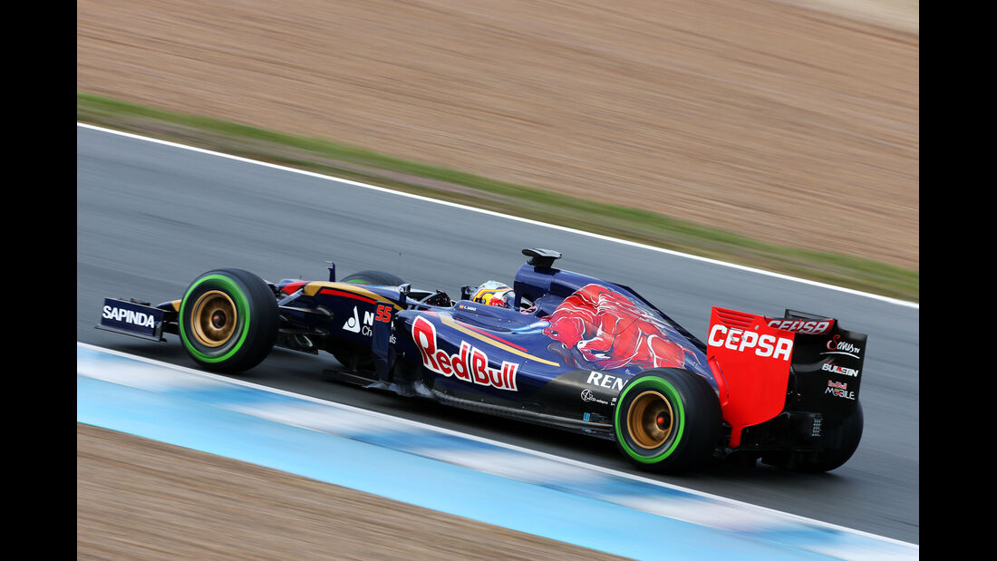 Carlos Sainz - Toro Rosso - Formel 1-Test - Jerez - 3. Februar 2015