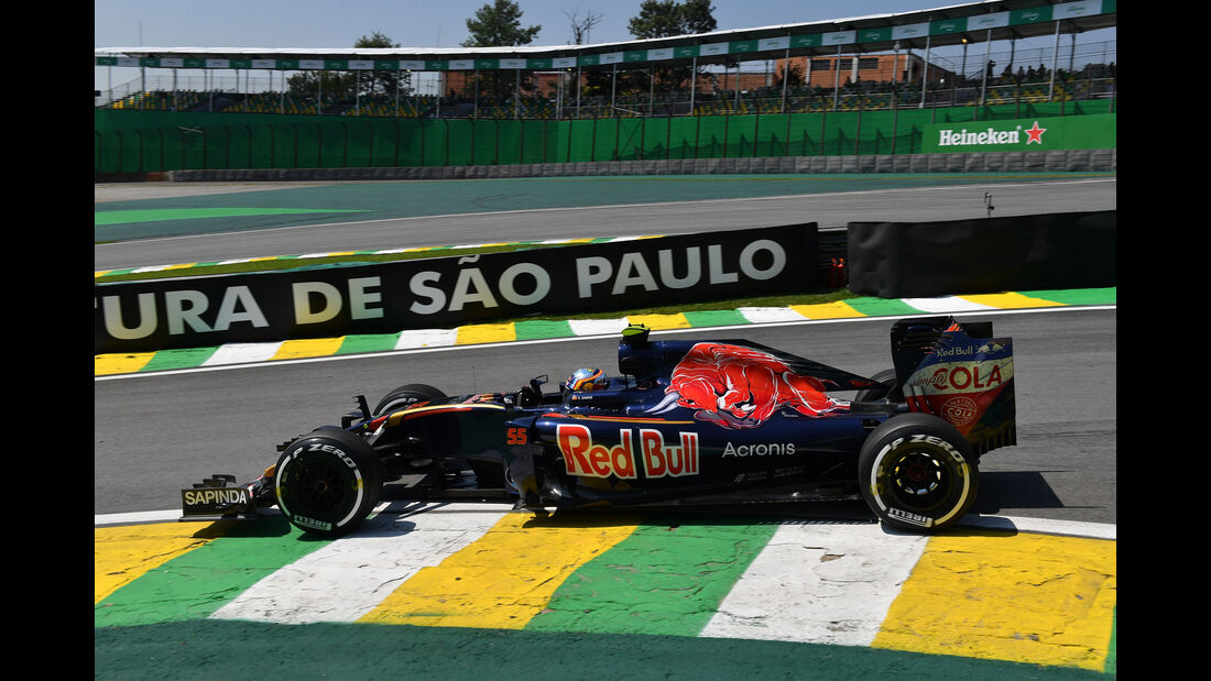 Carlos Sainz - Toro Rosso - GP Brasilien - Interlagos - Freitag - 11.11.2016