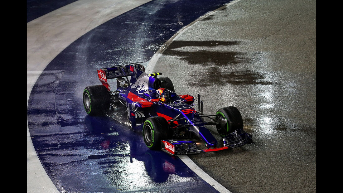 Carlos Sainz - Toro Rosso - GP Singapur 2017 - Rennen