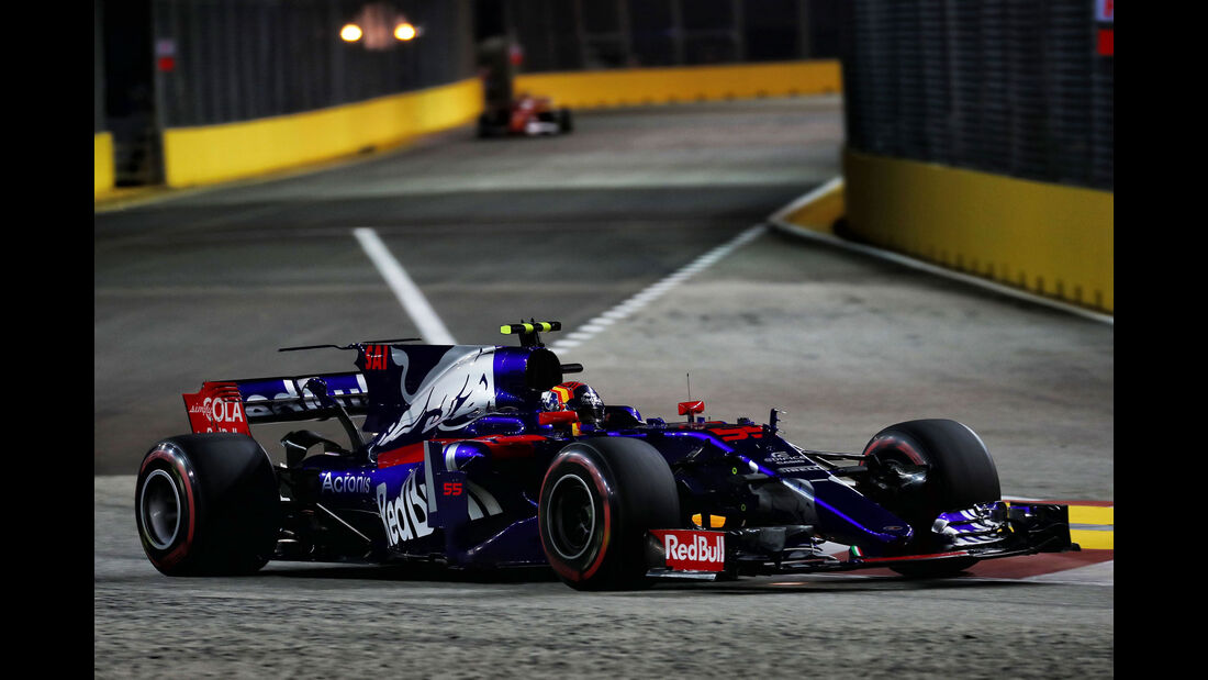Carlos Sainz - Toro Rosso - GP Singapur - Formel 1 - Freitag - 15.9.2017