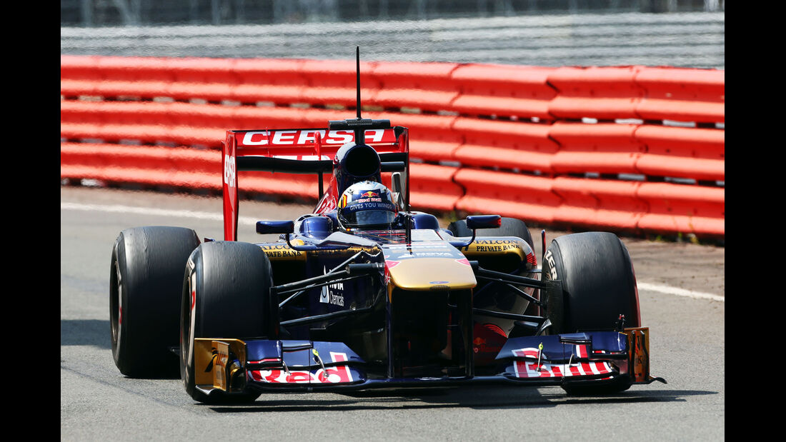 Carlos Sainz - Toro Rosso - Young Driver Test - Silverstone - 18. Juli 2013
