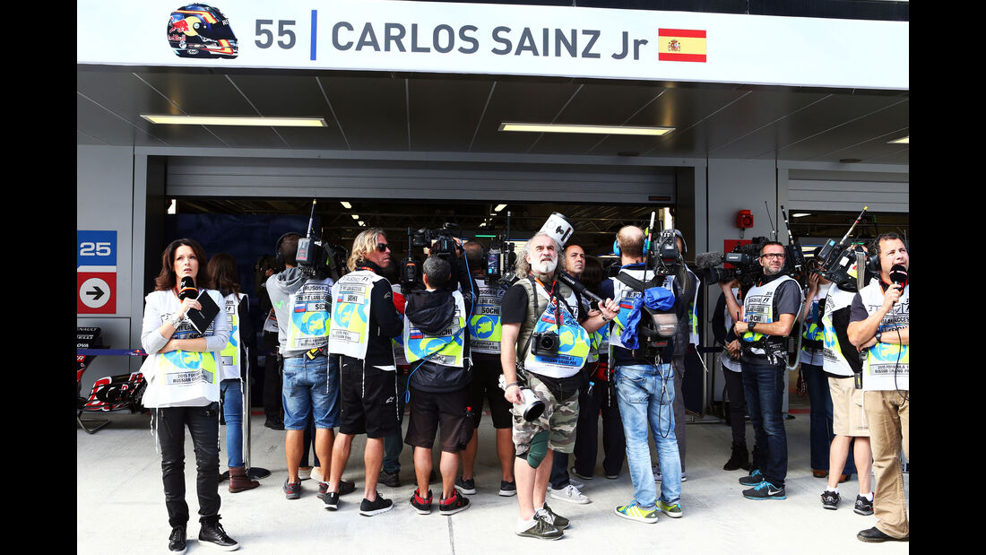 Carlos Sainz - Unfall - GP Russland 2015 - Toro Rosso