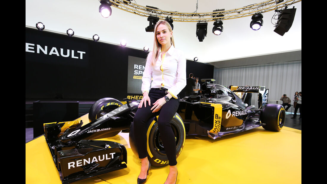 Carmen Jorda - Renault - Formel 1 - 2016