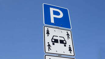 Carsharing-Schild