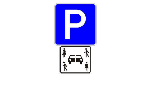 Carsharing Verkehrszeichen Schild BMVI 2019