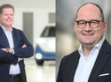 Carsten Intra – Vorstandsvorsitzender Volkswagen Nutzfahrzeuge und Lars Krause – Vorstand für Vertrieb und Marketing Volkswagen Nutzfahrzeuge