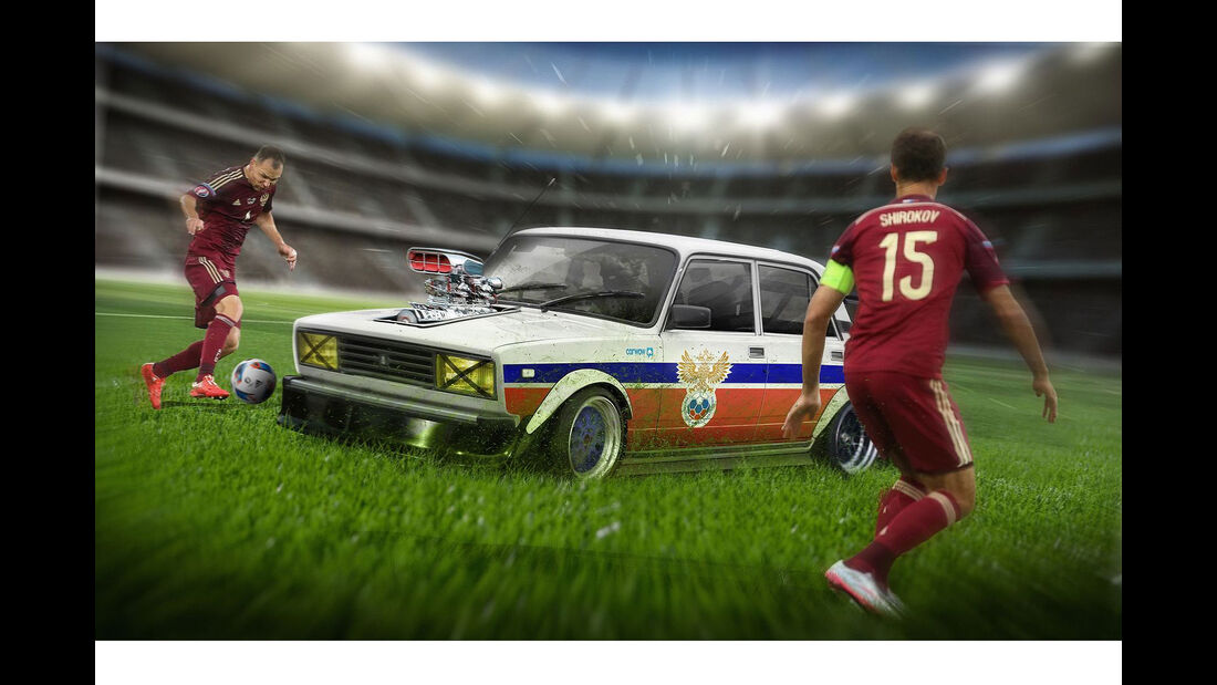 Carwow Euro 2016 Fußball Autos der Länder