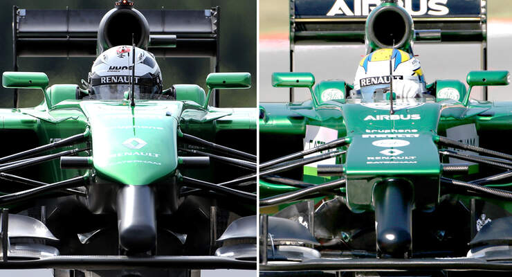 Caterham - Formel 1 - Technik - GP Belgien 2014