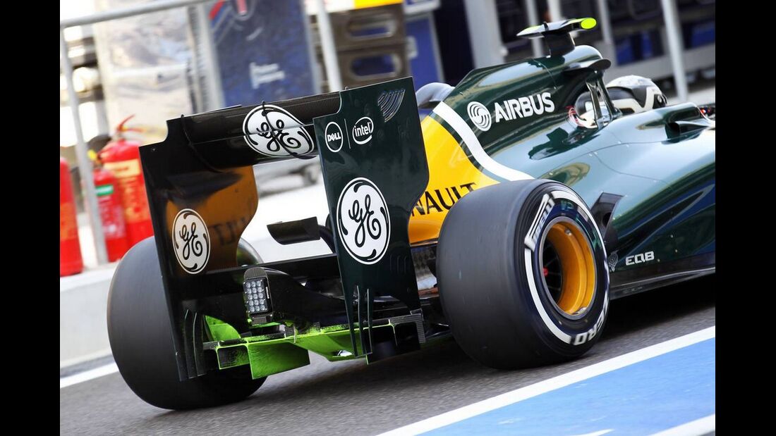 Caterham Heck - Formel 1 - GP Abu Dhabi - 01. November 2012