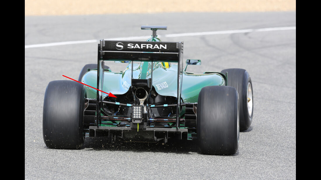 Caterham - Jerez-Test - Formel 1 - 2014
