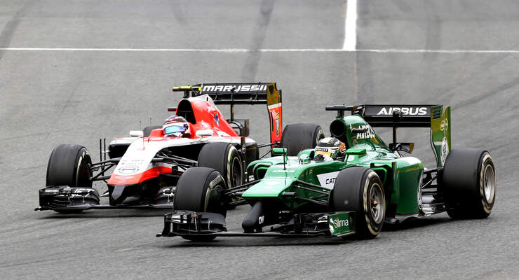 Caterham & Marussia - GP Spanien 2014
