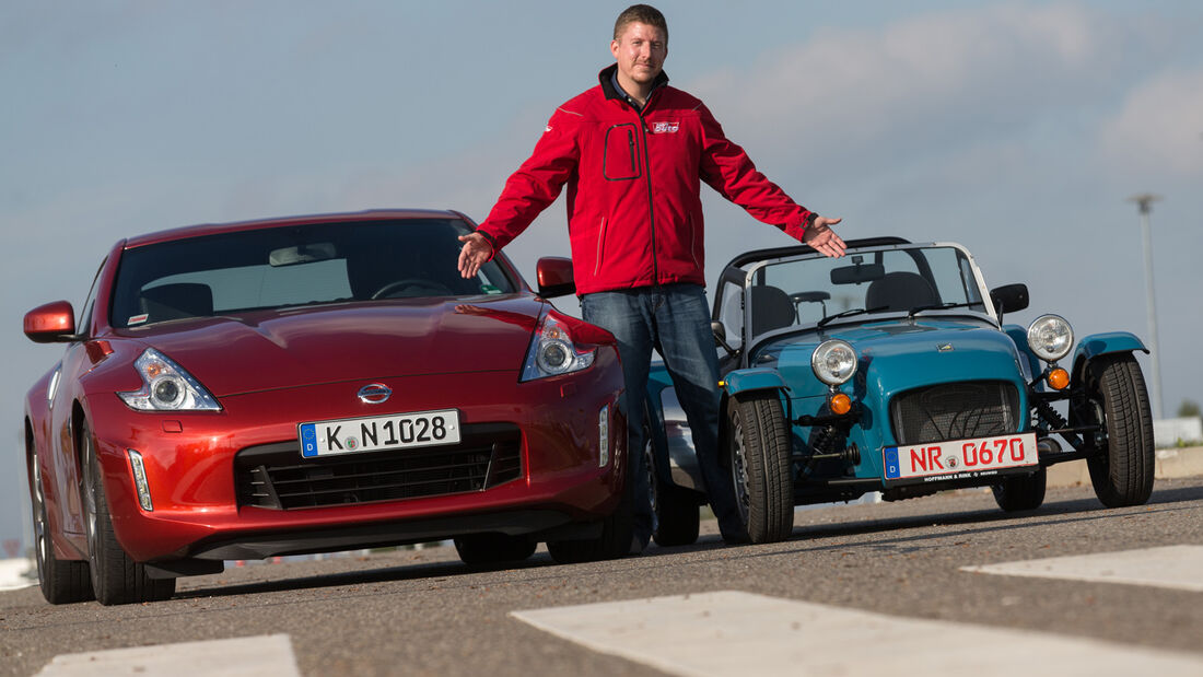 Caterham Seven 165, Nissan 370Z, Jens Dralle