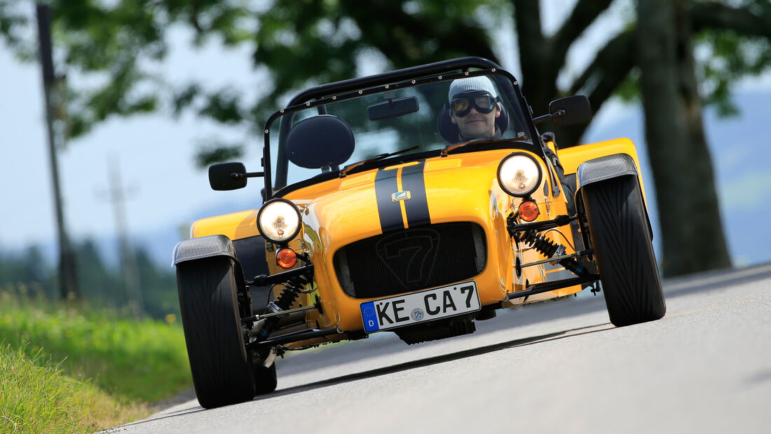 Caterham Seven 355, Frontansicht