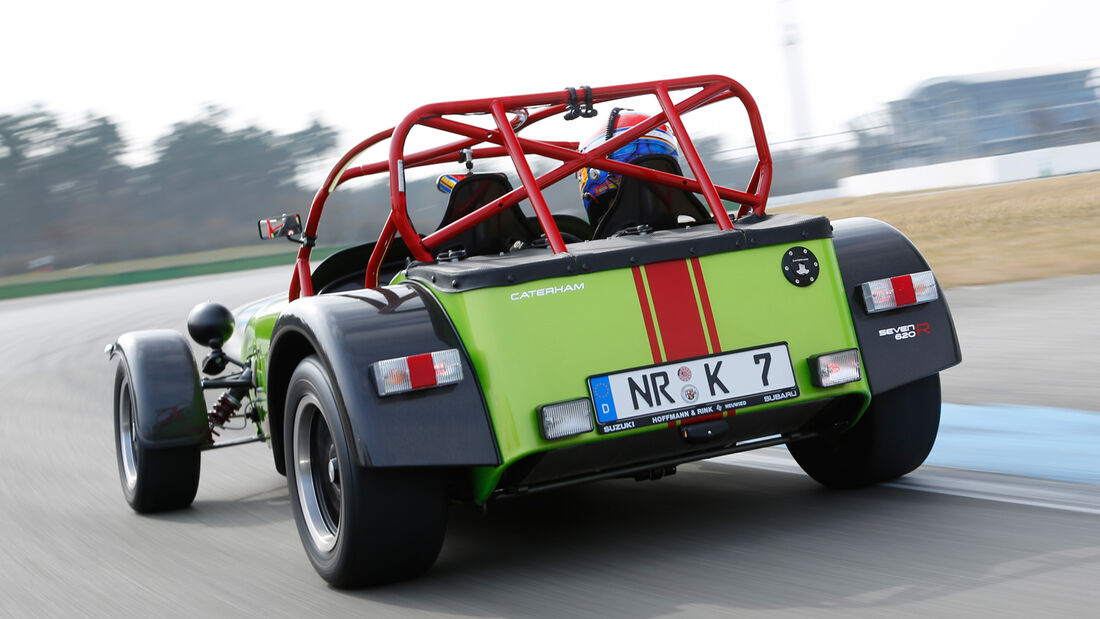 Caterham Seven 620 R, Heckansicht