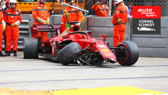 Charles Leclerc - Crash - Monaco - 2021
