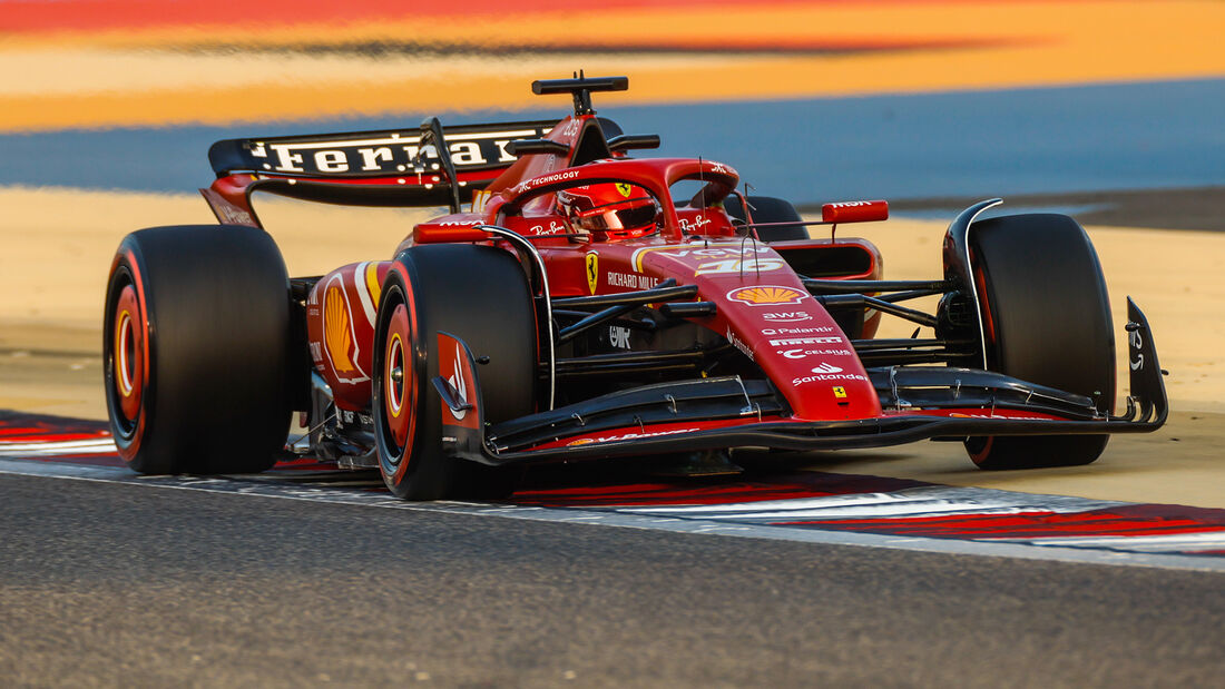 Charles Leclerc - Ferrari - Bahrain-Test 2024
