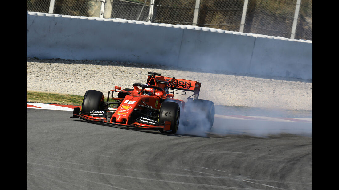 Charles Leclerc - Ferrari - Barcelona - F1-Test - 19. Februar 2019