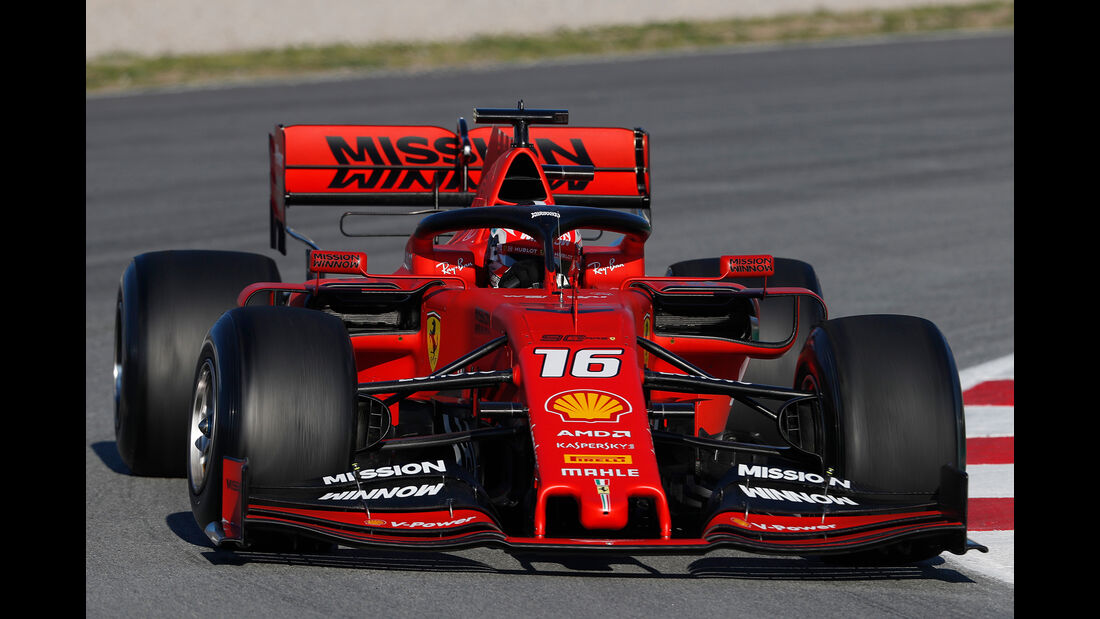 Charles Leclerc - Ferrari - Barcelona - F1-Test - 26. Februar 2019