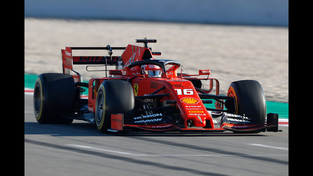 Charles Leclerc - Ferrari - Barcelona - F1-Test - 26. Februar 2019