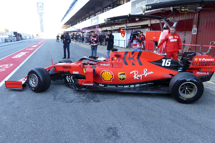 Charles Leclerc - Ferrari - Barcelona - F1-Test - 26. Februar 2019