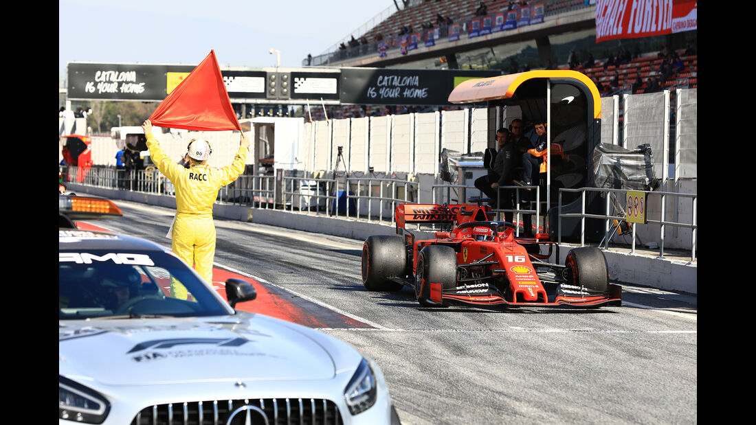 Charles Leclerc - Ferrari - Barcelona - F1-Test - 28. Februar 2019
