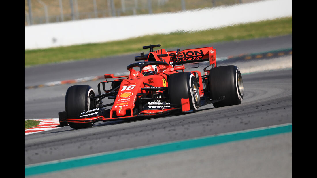 Charles Leclerc - Ferrari - Barcelona - F1-Test - 28. Februar 2019