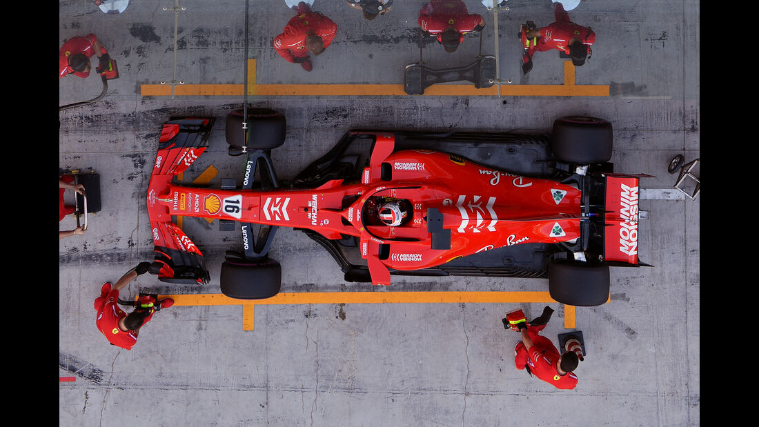 Charles Leclerc - Ferrari - F1-Test - Abu Dhabi - 28. November 2018