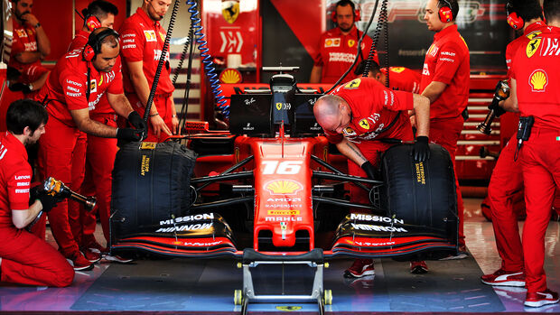 Charles Leclerc - Ferrari - F1-Test - Abu Dhabi - 4. Dezember 2019