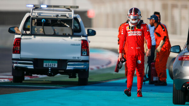 Charles Leclerc - Ferrari - F1-Test - Abu Dhabi - 4. Dezember 2019
