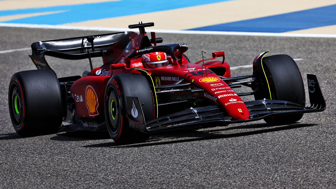 Charles Leclerc - Ferrari - F1-Test Bahrain - Tag 1 - 10. März 2022
