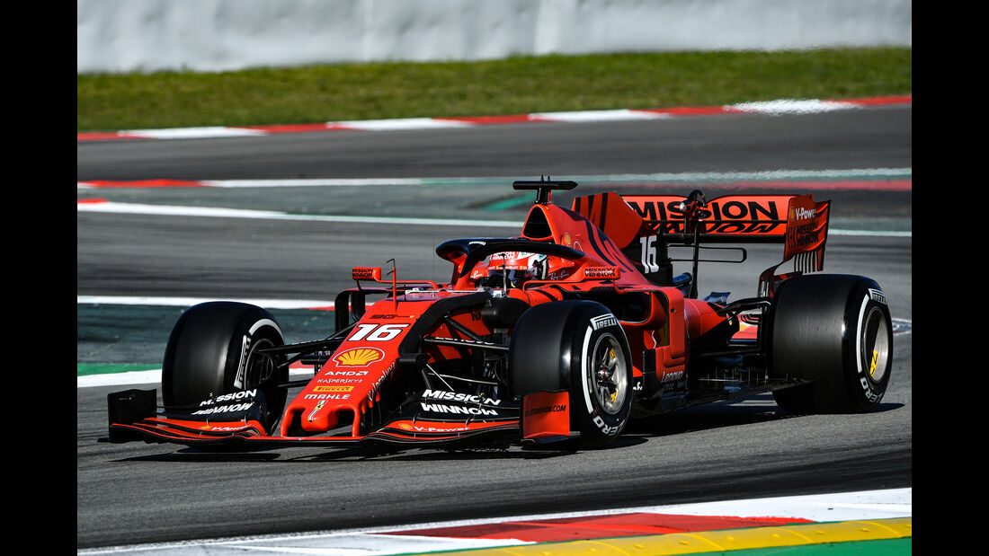 Charles Leclerc - Ferrari - F1-Test - Barcelona  - 14. Mai 2019