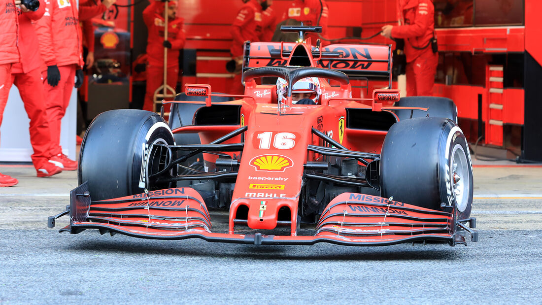 Charles Leclerc - Ferrari - F1-Test - Barcelona - 19. Februar 2020
