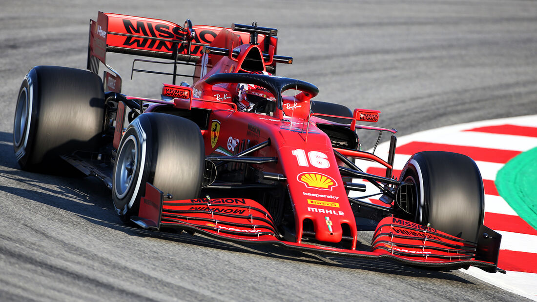 Charles Leclerc - Ferrari - F1-Test - Barcelona - 19. Februar 2020