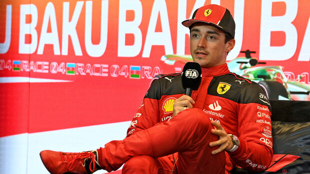 Charles Leclerc - Ferrari - Formel 1 - GP Aserbaidschan 2023