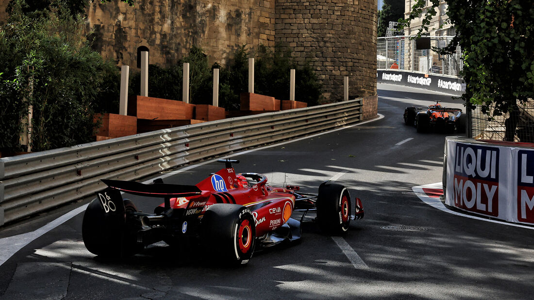 Charles Leclerc - Ferrari - Formel 1  - GP Aserbaidschan 2024