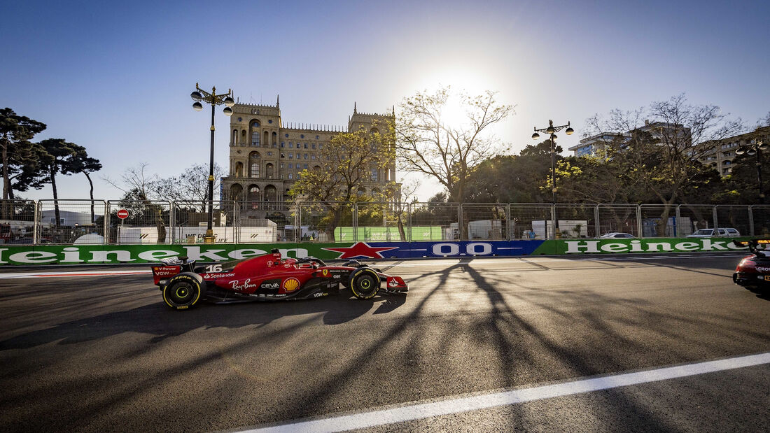 Charles Leclerc - Ferrari - Formel 1 - GP Aserbaidschan - 29. April 2023