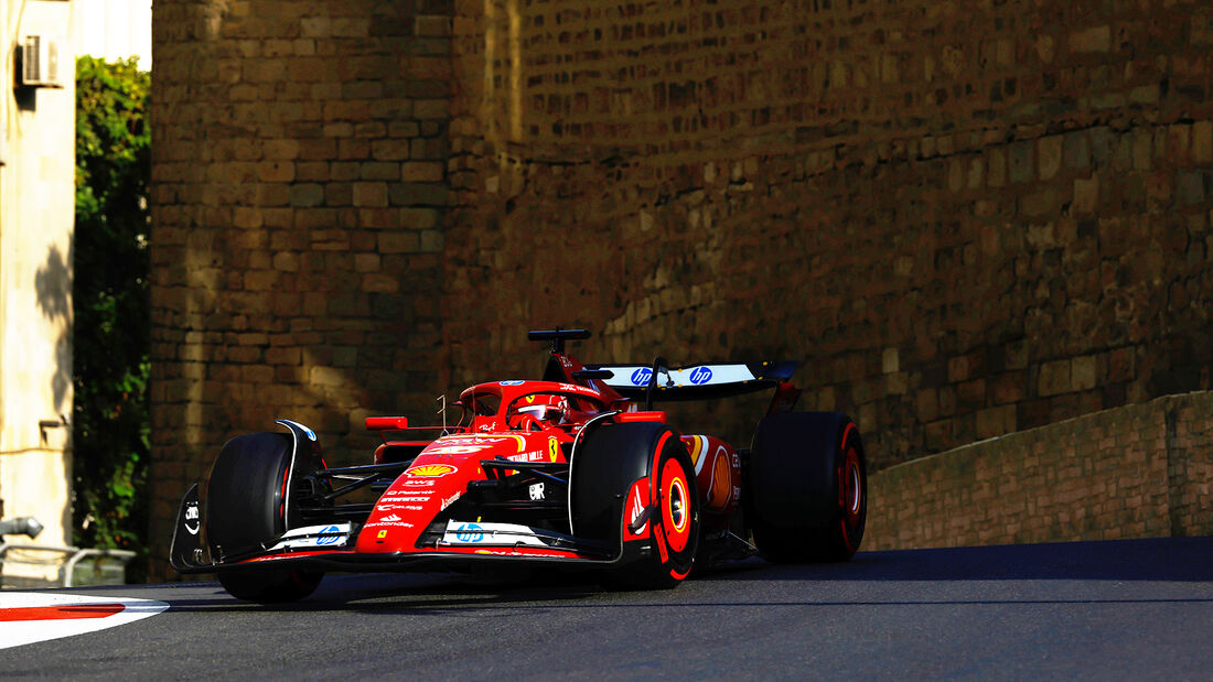 Charles Leclerc - Ferrari - Formel 1 - GP Aserbaidschan - Baku - 14. September 2024