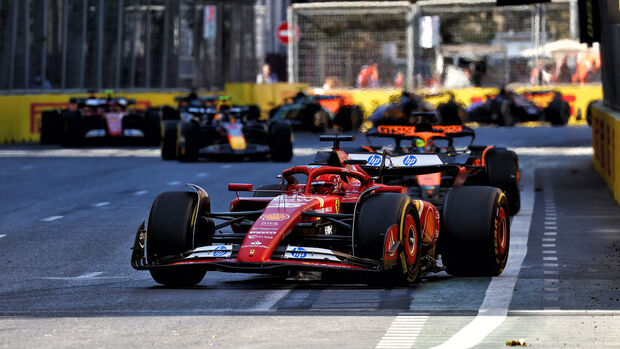 Charles Leclerc - Ferrari - Formel 1 - GP Aserbaidschan - Baku - 15. September 2024