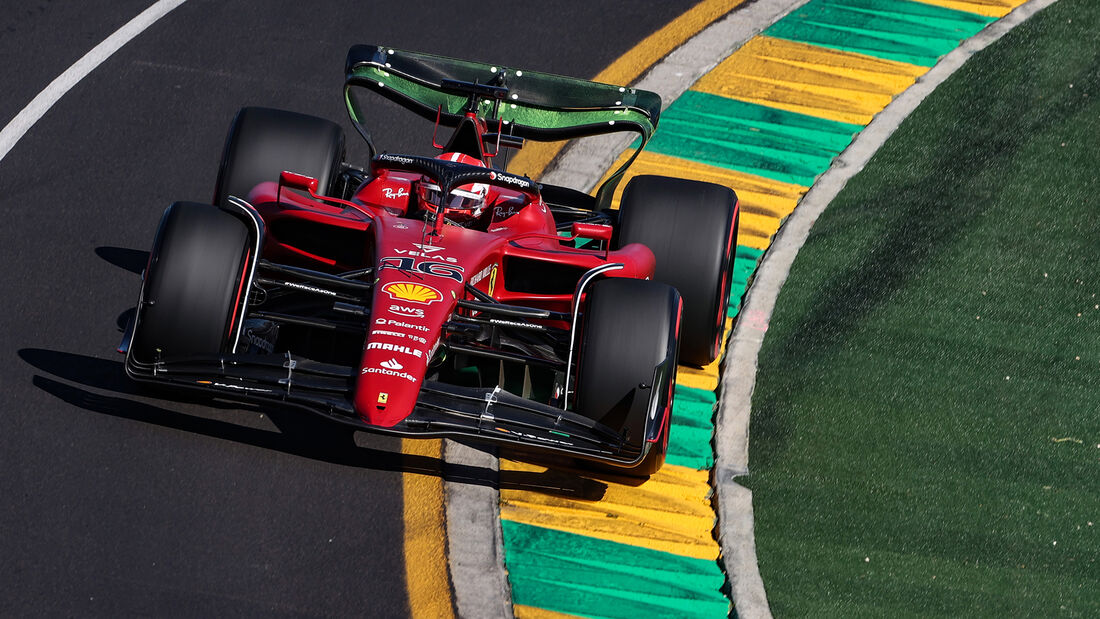 Charles Leclerc - Ferrari - Formel 1  - GP Australien - 8. April 2022