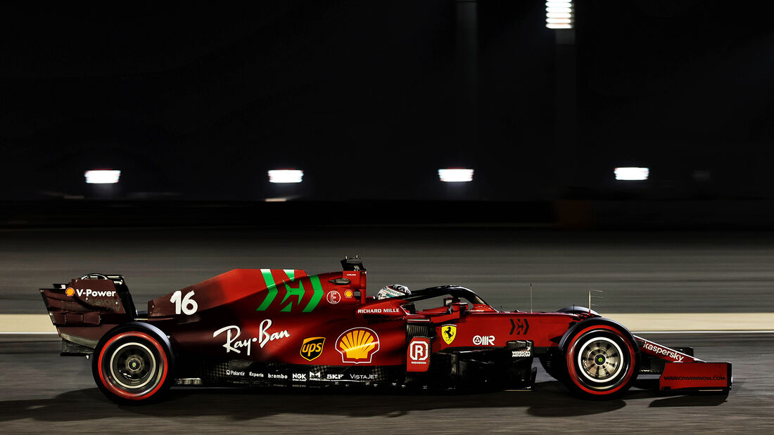 Charles Leclerc - Ferrari - Formel 1 - GP Bahrain - Freitag - 26.3.2021
