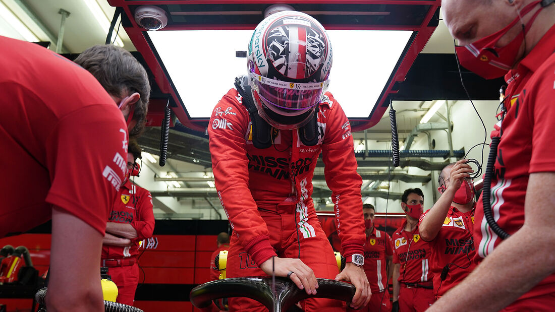 Charles Leclerc - Ferrari - Formel 1 - GP Bahrain - Qualifying - Samstag - 27.3.2021 