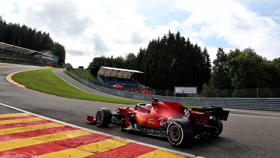 Charles Leclerc - Ferrari - Formel 1 - GP Belgien - Spa-Francorchamps - 27. August 2021